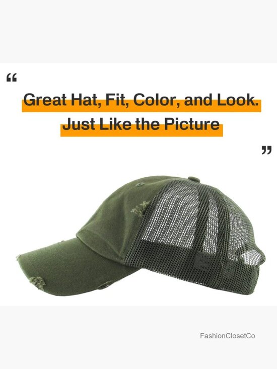 Vintage Washed Distressed Cotton Dad Hat Baseball Cap Adjustable Snapback Unisex main image 6